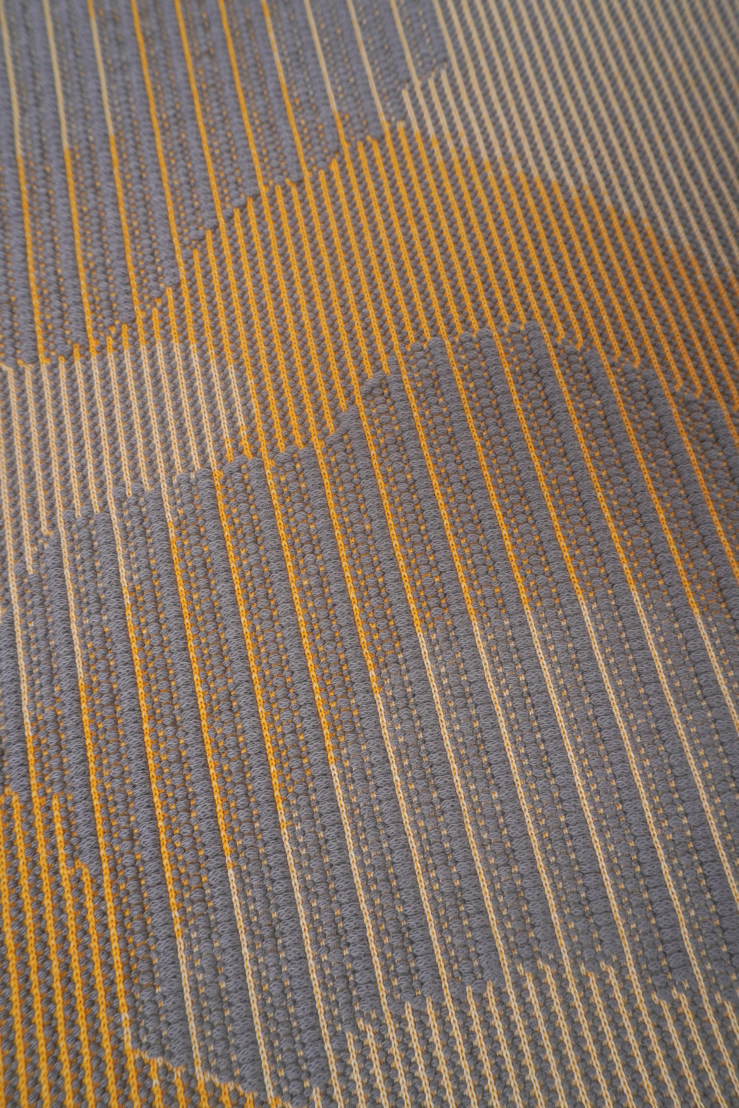 Tischset aus Bio-Baumwolle in Gelb (2er-Set) (21. Jahrhundert und zeitgenössisch) im Angebot