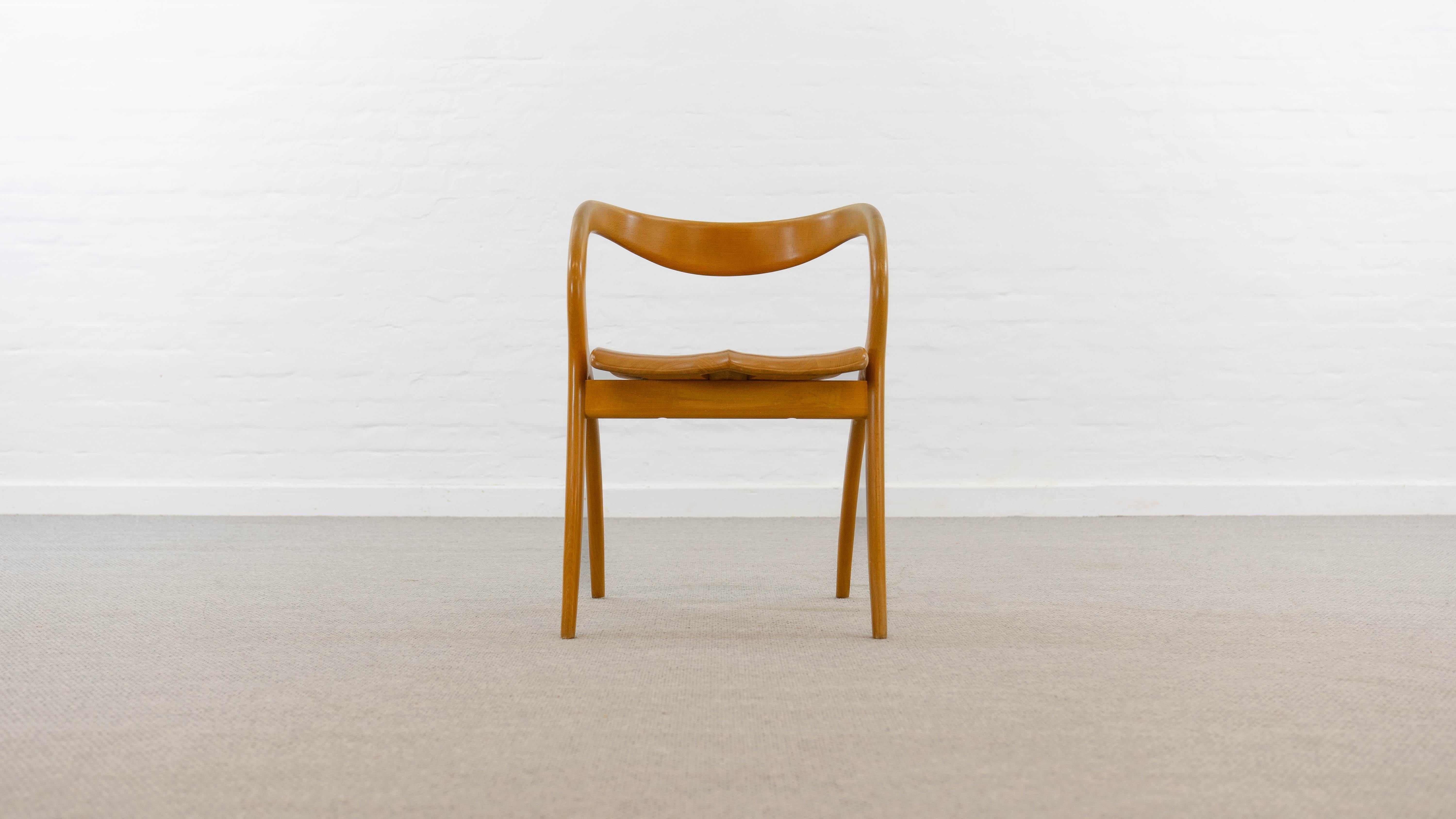 Organic Curved Armchair by A. Sibau, Italy 3