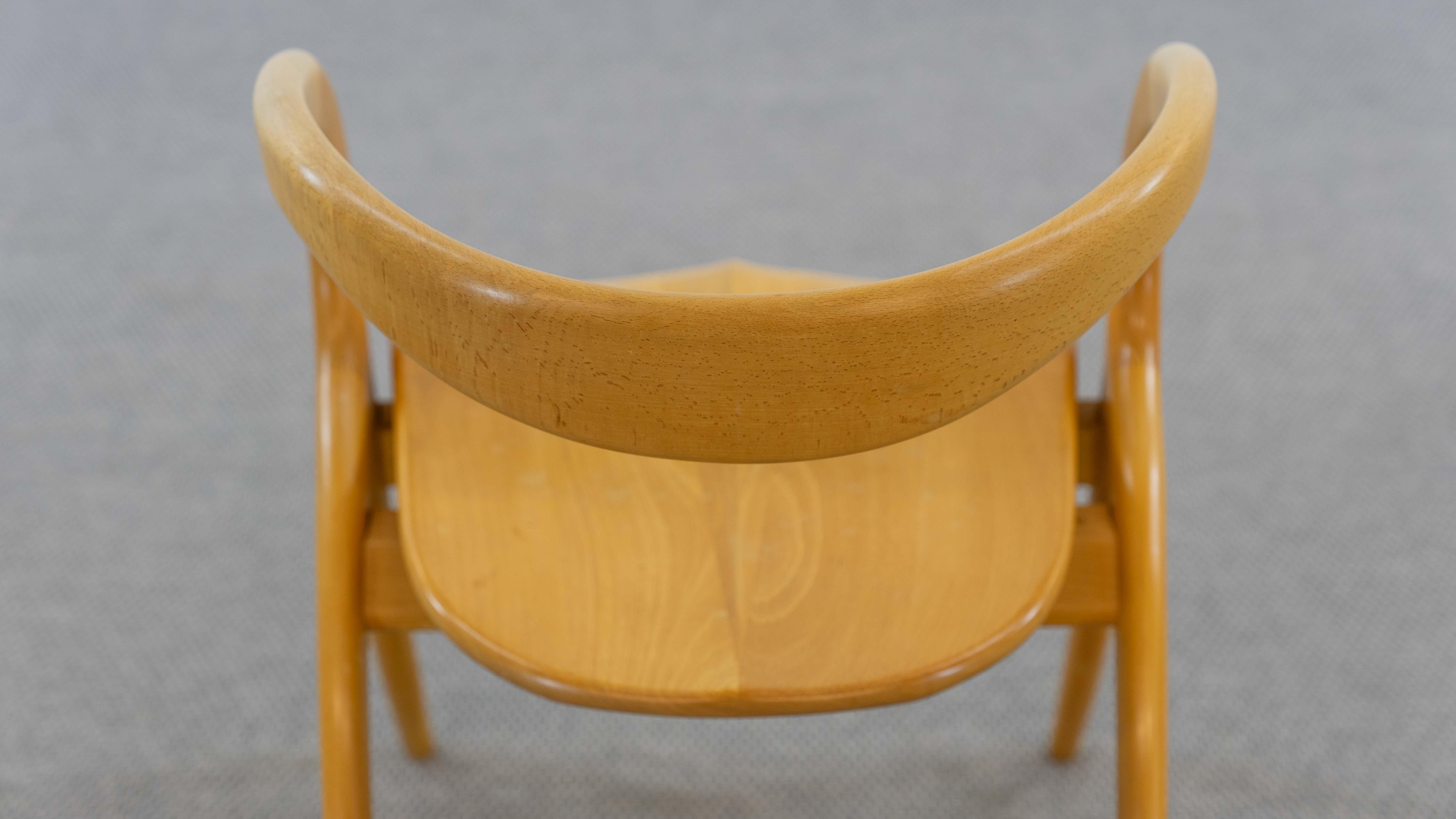 Organic Curved Armchair by A. Sibau, Italy 7