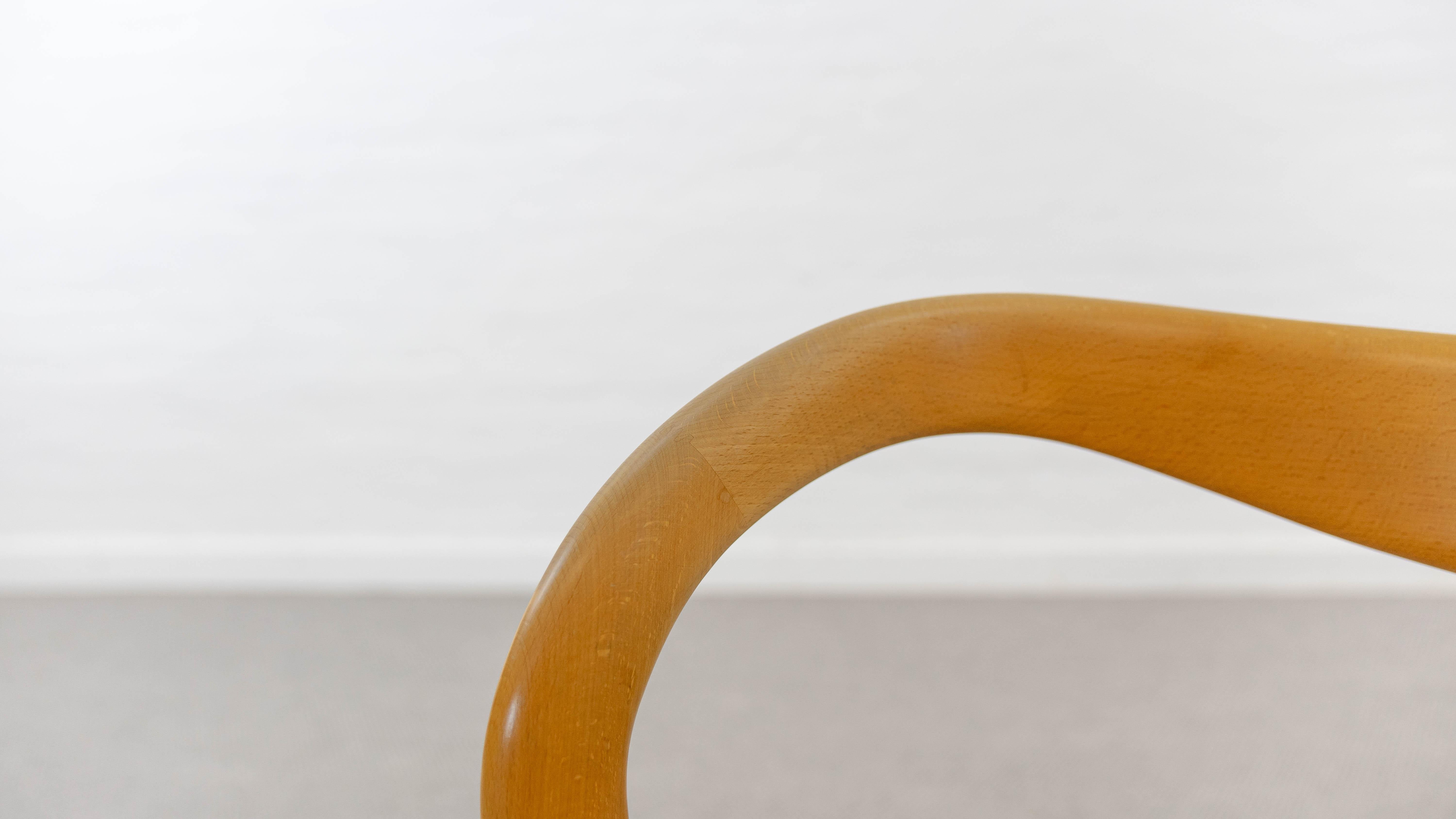 Organic Curved Armchair by A. Sibau, Italy 10