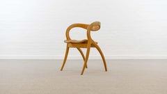 Organic Curved Armchair by A. Sibau, Italy