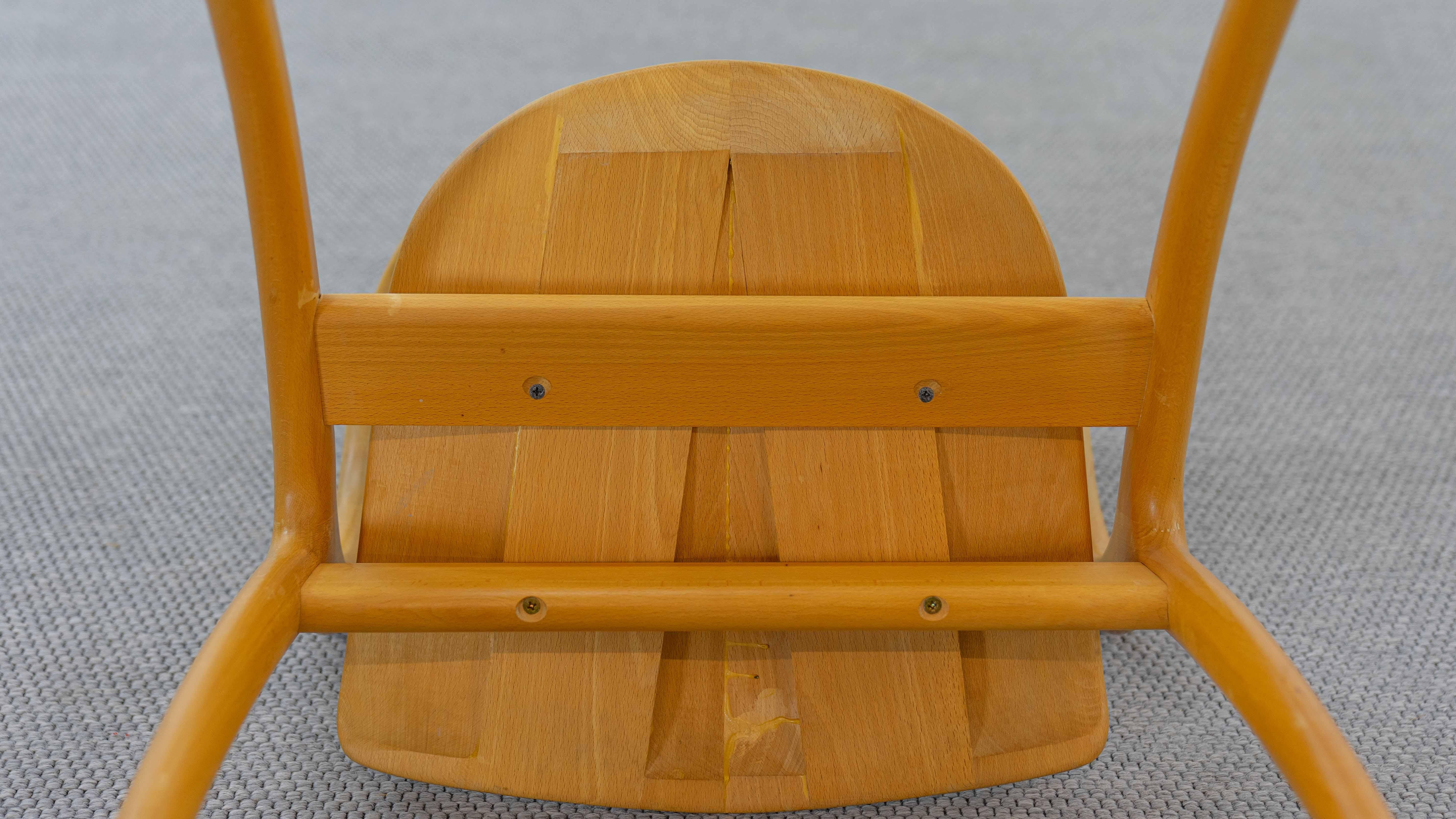 Organic Curved Armchair by A. Sibau, Italy 13