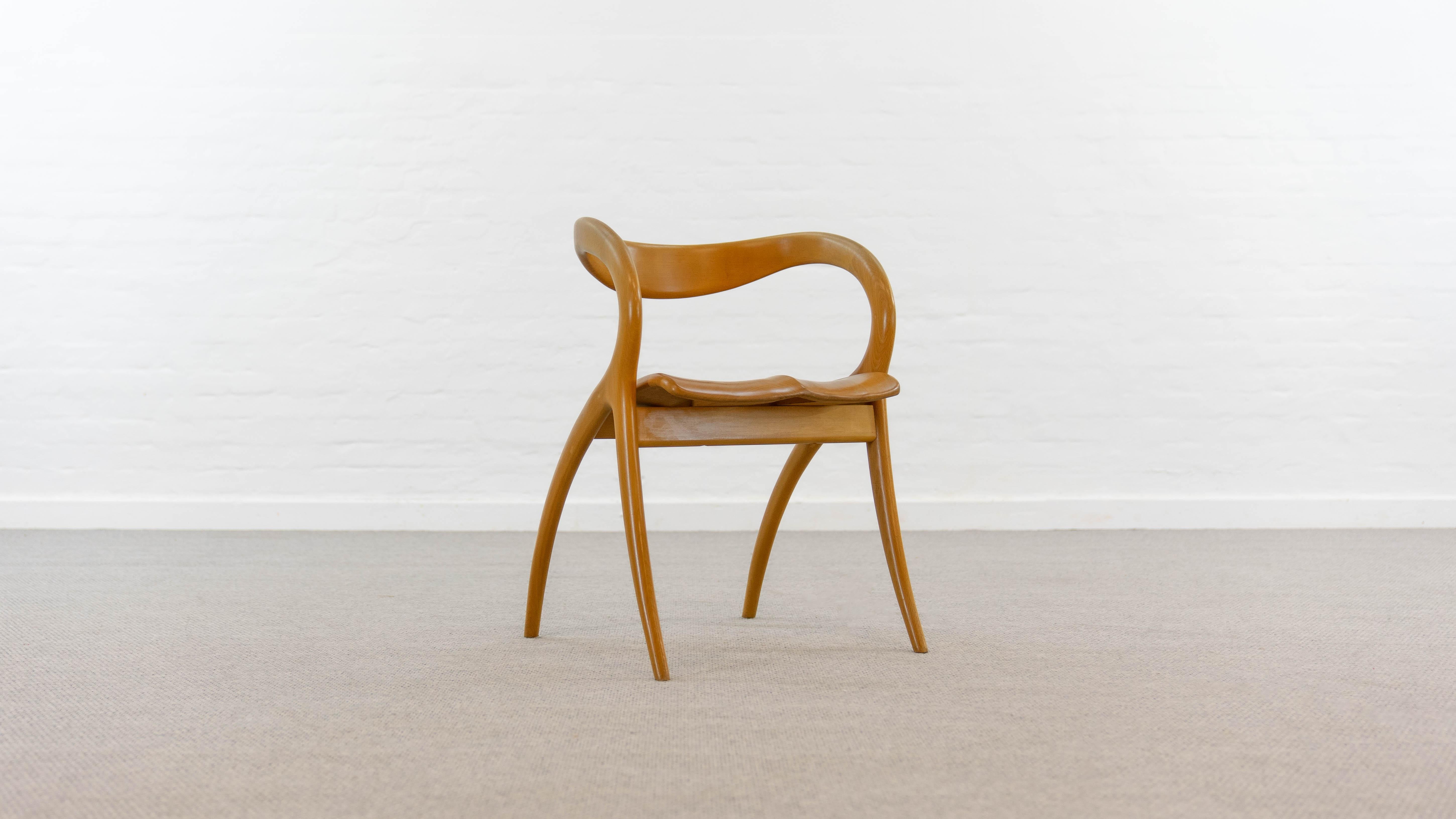 Organic Curved Armchair by A. Sibau, Italy 2