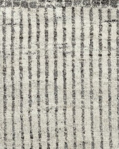 Organic Hand-Knotted Wool Rug, 8' x 10', Contemporary Design