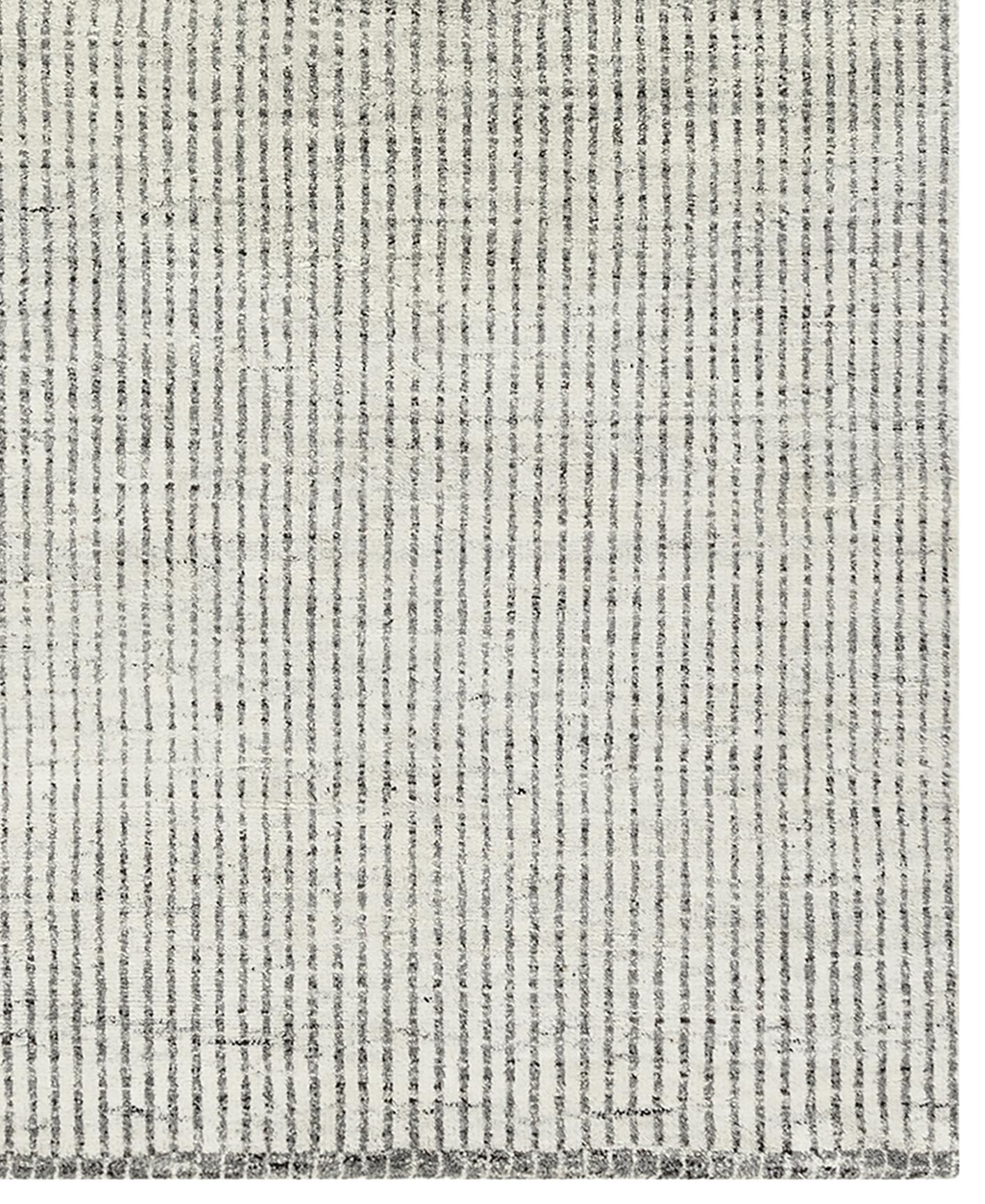 Tappeto organico Day Modern Undyed Wool Ivory Brown-Gray intrecciato a mano 12'3 X 14'10 in vendita 1