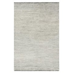 Organic Day Modern Undyed Wool Ivory Brown-Gray Hand Woven Rug 12'3 X 14'10