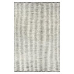 Tappeto organico Day Modern Undyed Wool Ivory Brown-Gray intrecciato a mano 12'3 X 14'10