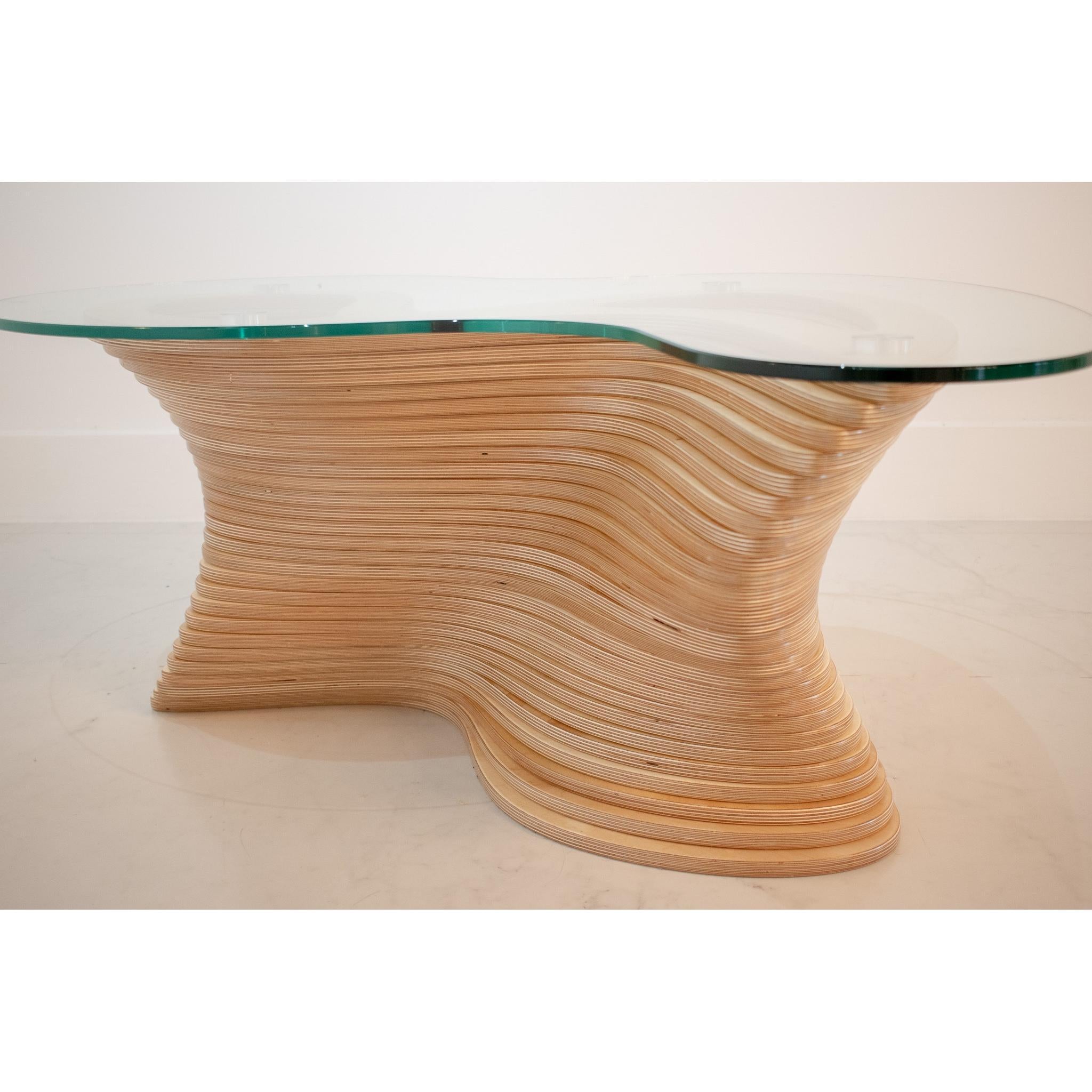 Organic Design coffee table, handmade in the U.K by Antique Modern Mix 4