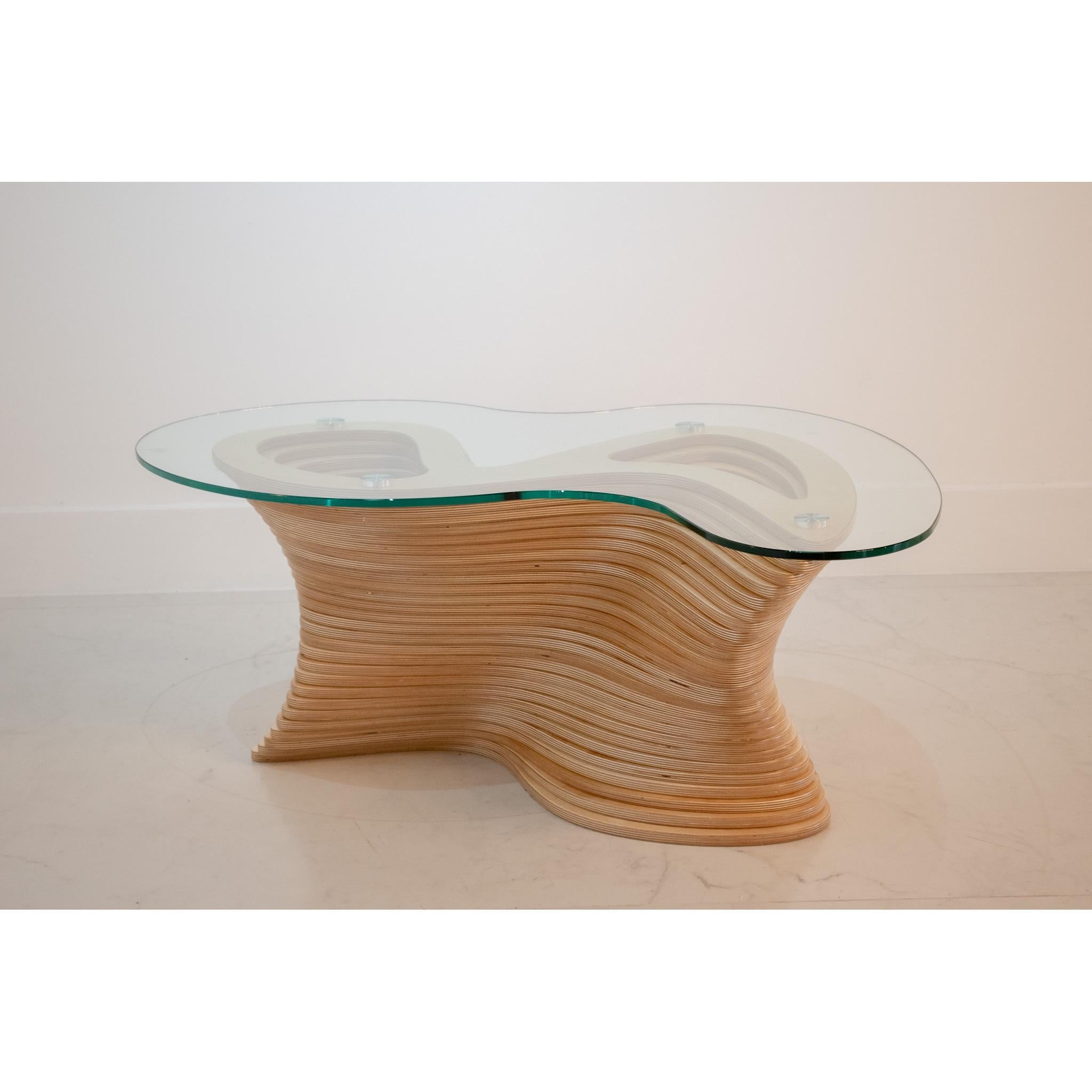 Organic Design coffee table, handmade in the U.K by Antique Modern Mix 1