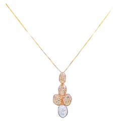 Collier de diamants organiques