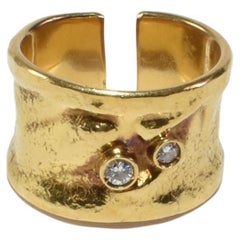 Organic Diamond Ring