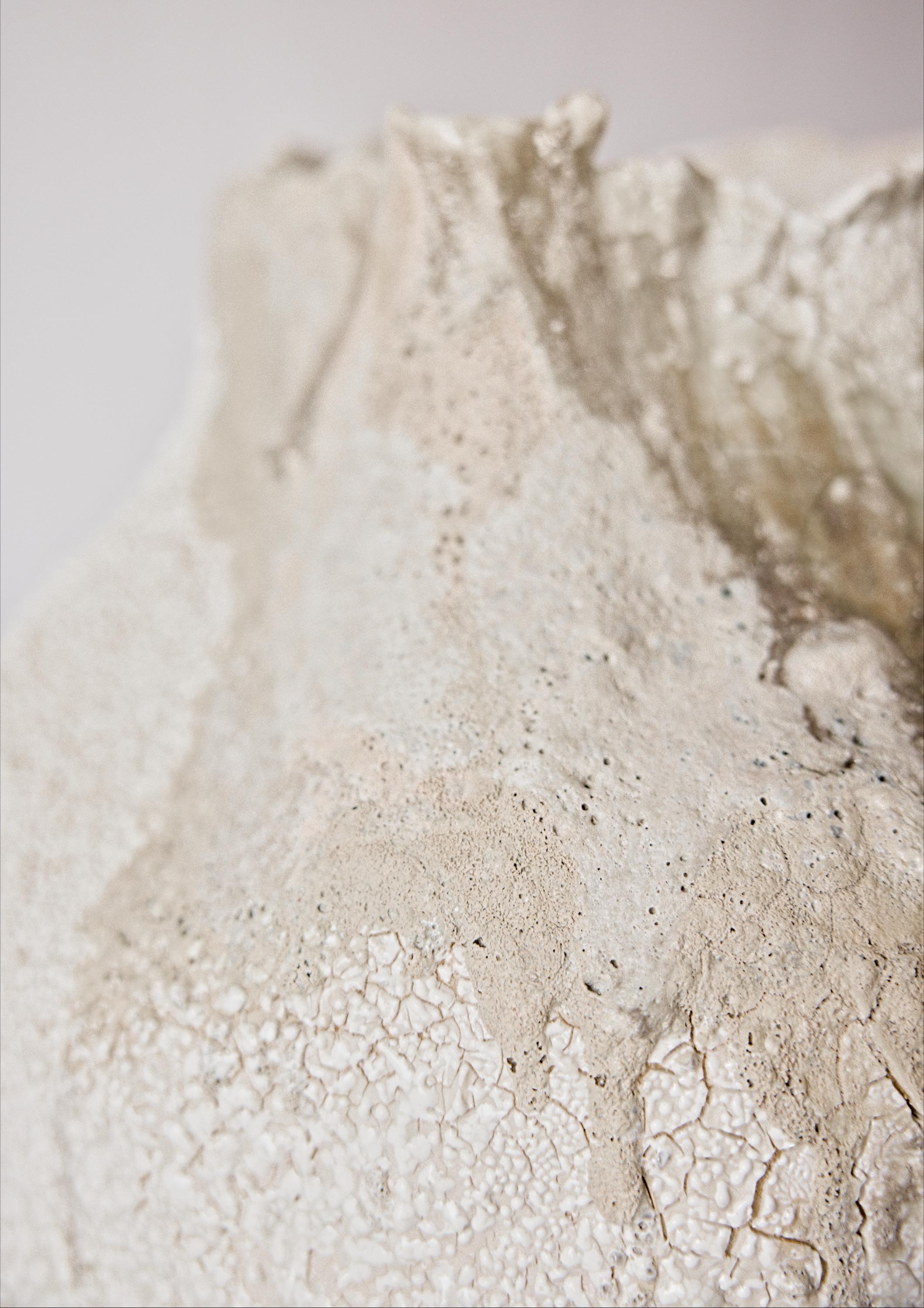 XXI secolo e contemporaneo Vaso a forma libera Hand Made della serie Organic Drift in vendita