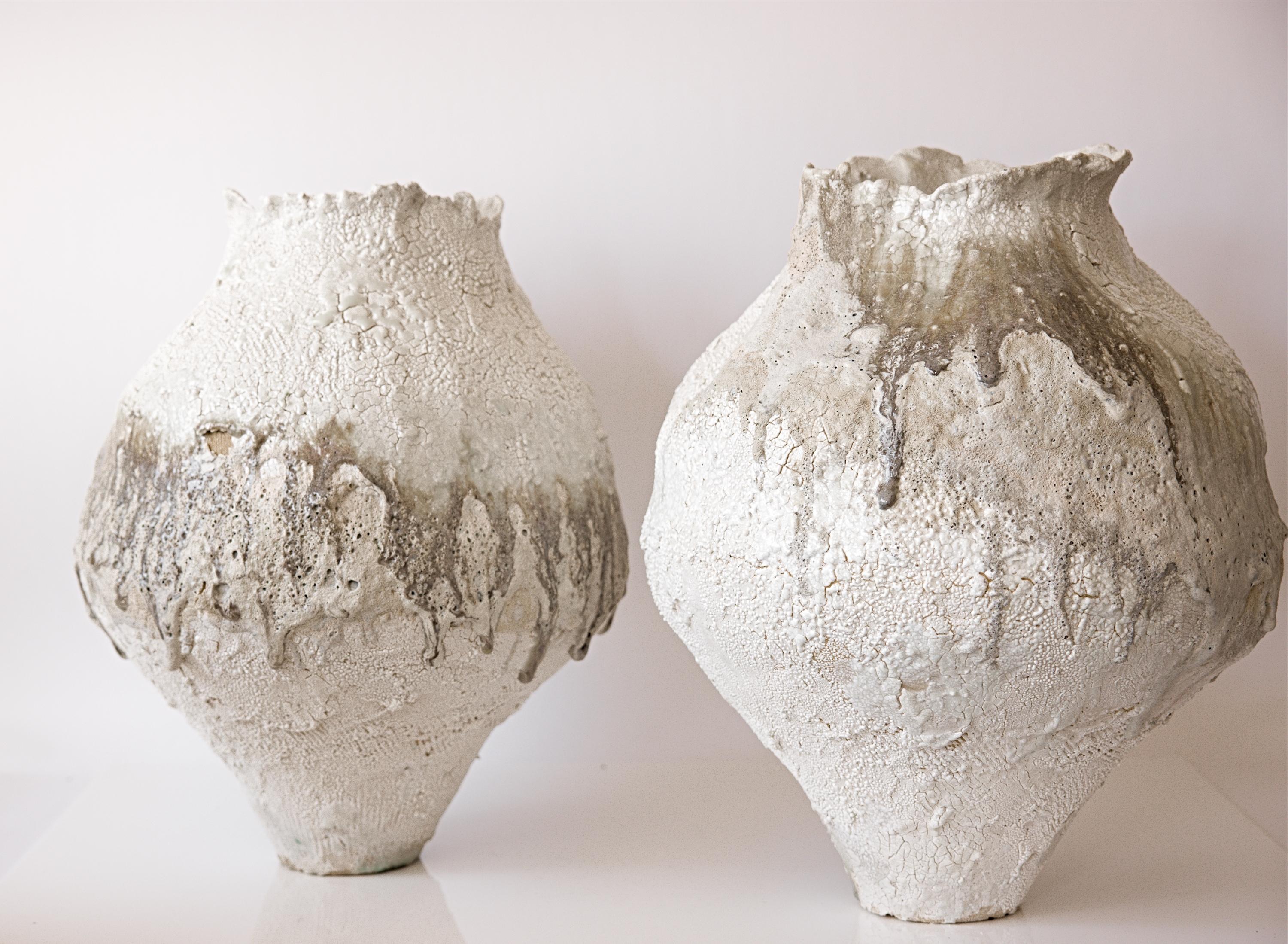 Organique Organic Drift Series Vase de forme libre Hand Made II en vente