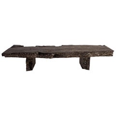 Organic Form Ebonized Lyche Wood Coffee Table