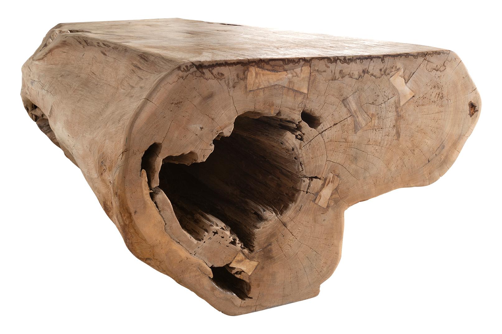 Organic Form Lychee Wood Couchtisch im Angebot 5