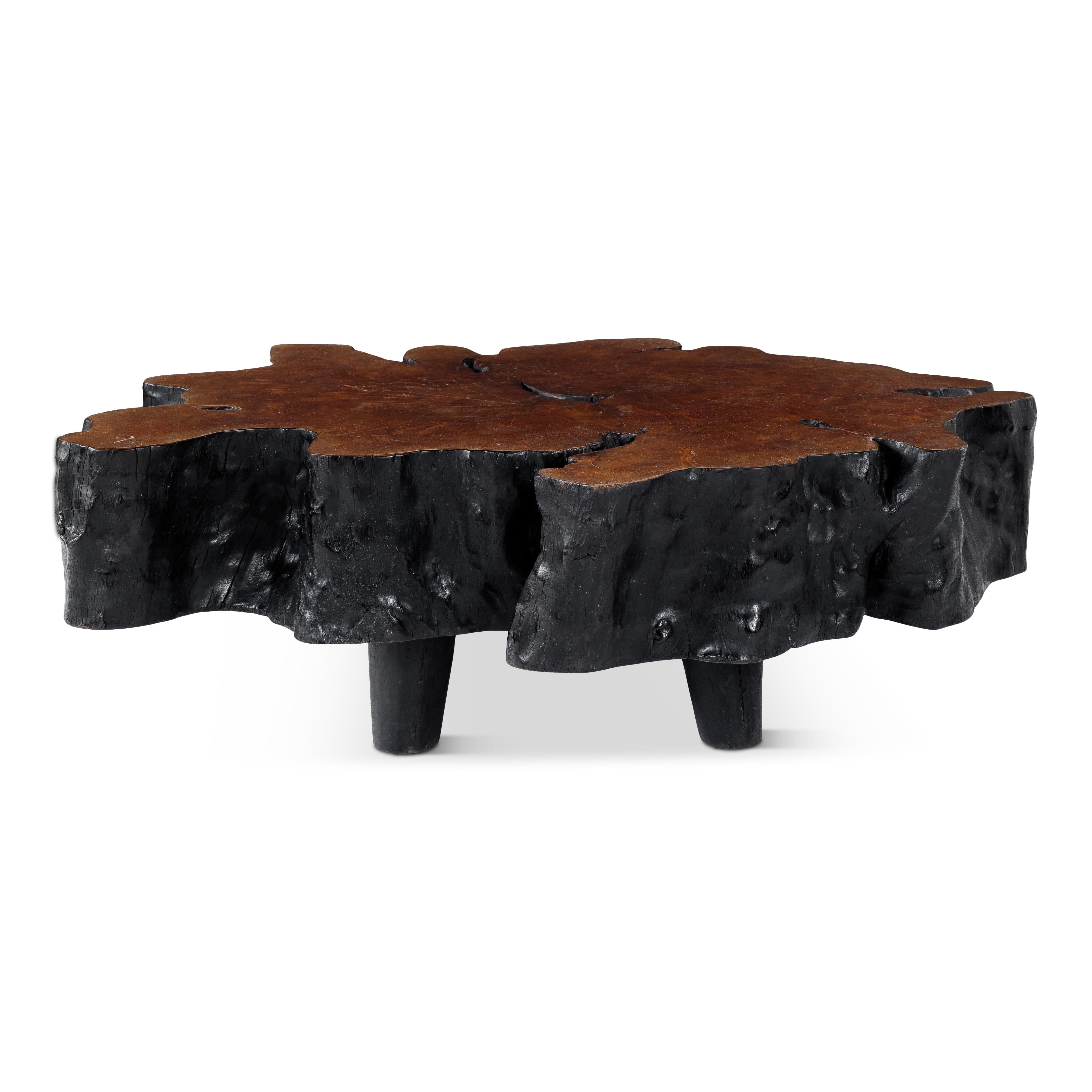 Organic form lychee wood coffee table.

This piece is a part of Brendan Bass’s one-of-a-kind collection, Le Monde. French for “The World”, the Le Monde collection is made up of rare and hard to find pieces curated by Brendan from estate sales,