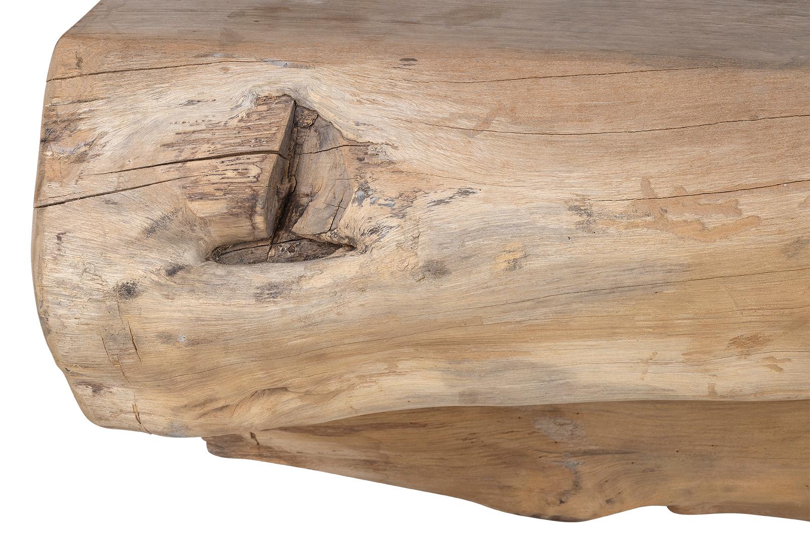 Organic Form Lychee Wood Couchtisch (20. Jahrhundert) im Angebot