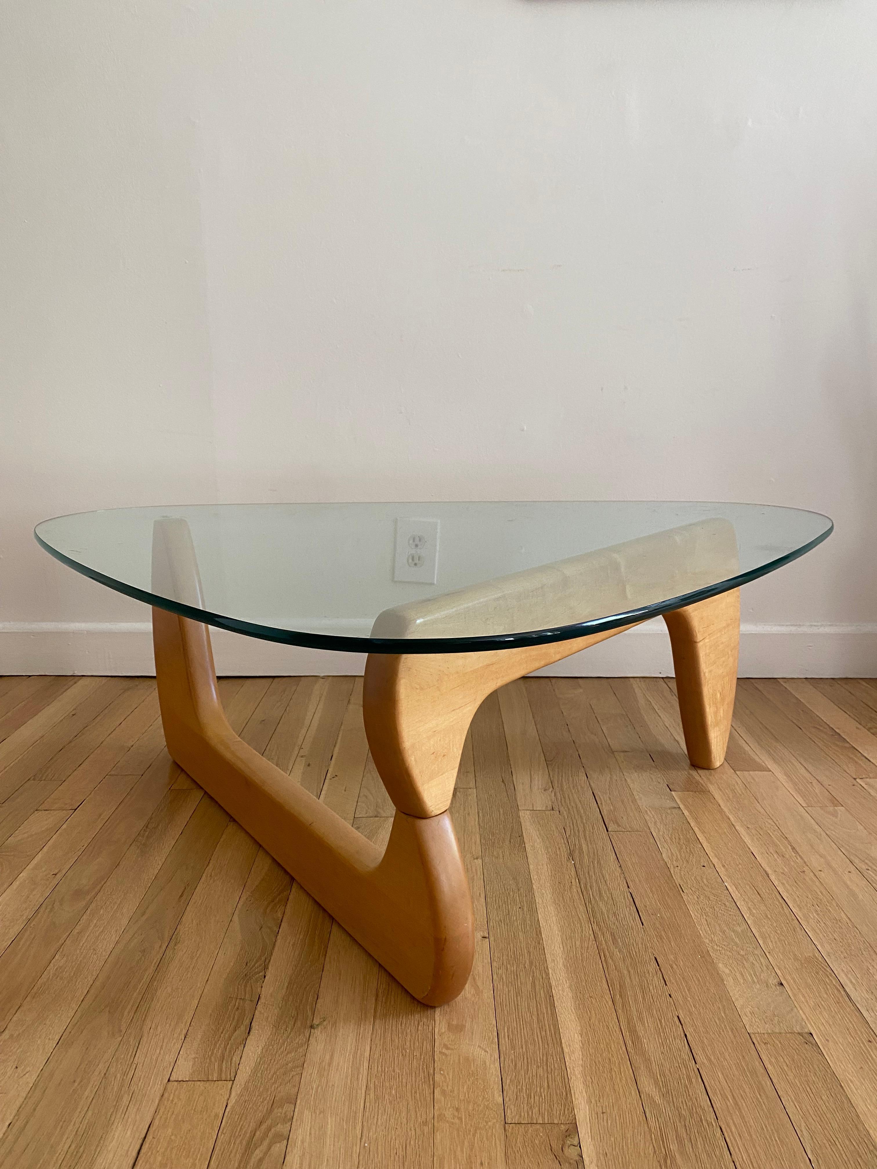 American Organic Form Noguchi Style Coffee Table