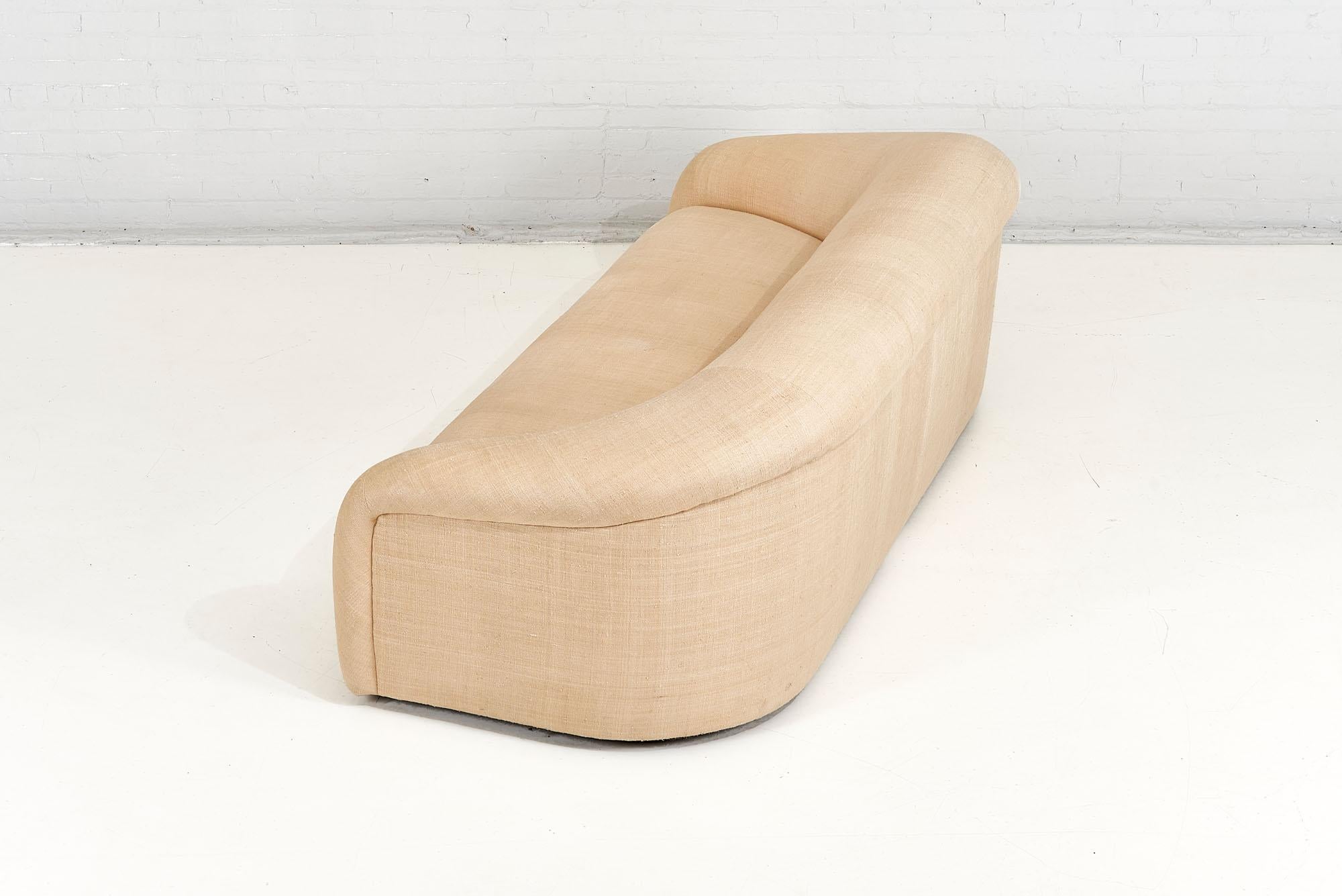 Upholstery Organic Form Sofa by Preview, ca 1991