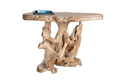 Organische Form Teak Center Tisch