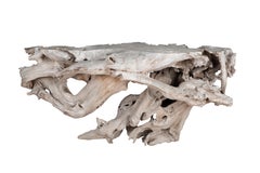 Organische Form Teak Konsolentisch