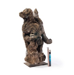 20th Century Organic Form Teak Sculpture by Brendan Bass