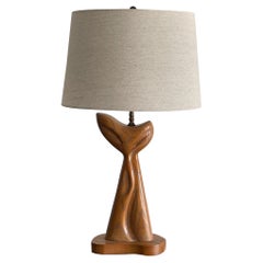 Organic Freeform Shaped Modernist Table Lamp after Yasha Heifetz