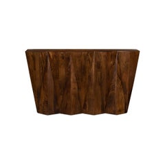 Organic Geometric Console Table