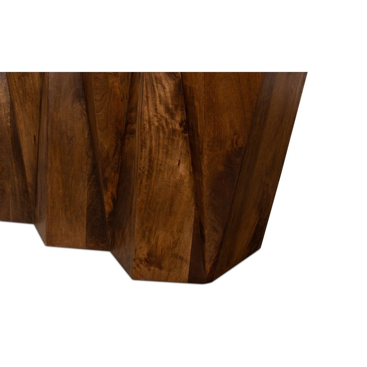 Organic Geometric Console Table For Sale 2