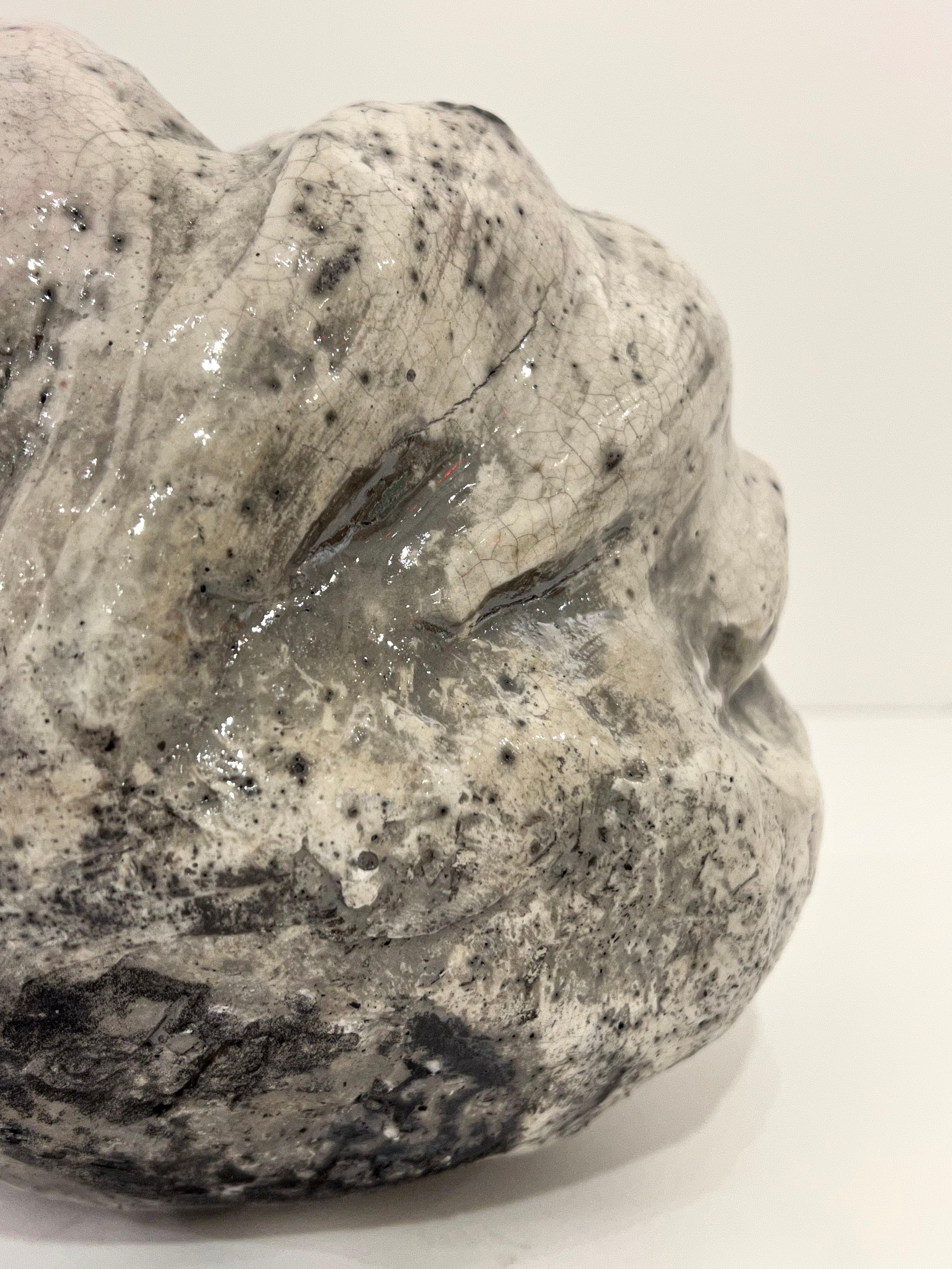Organic Glazed Vessel by Henrik Folsgaard For Sale 3