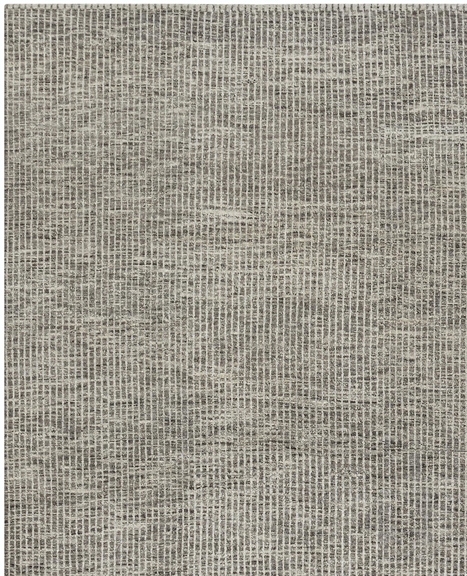 Tappeto organico grigio notte Contemporary in vendita 1