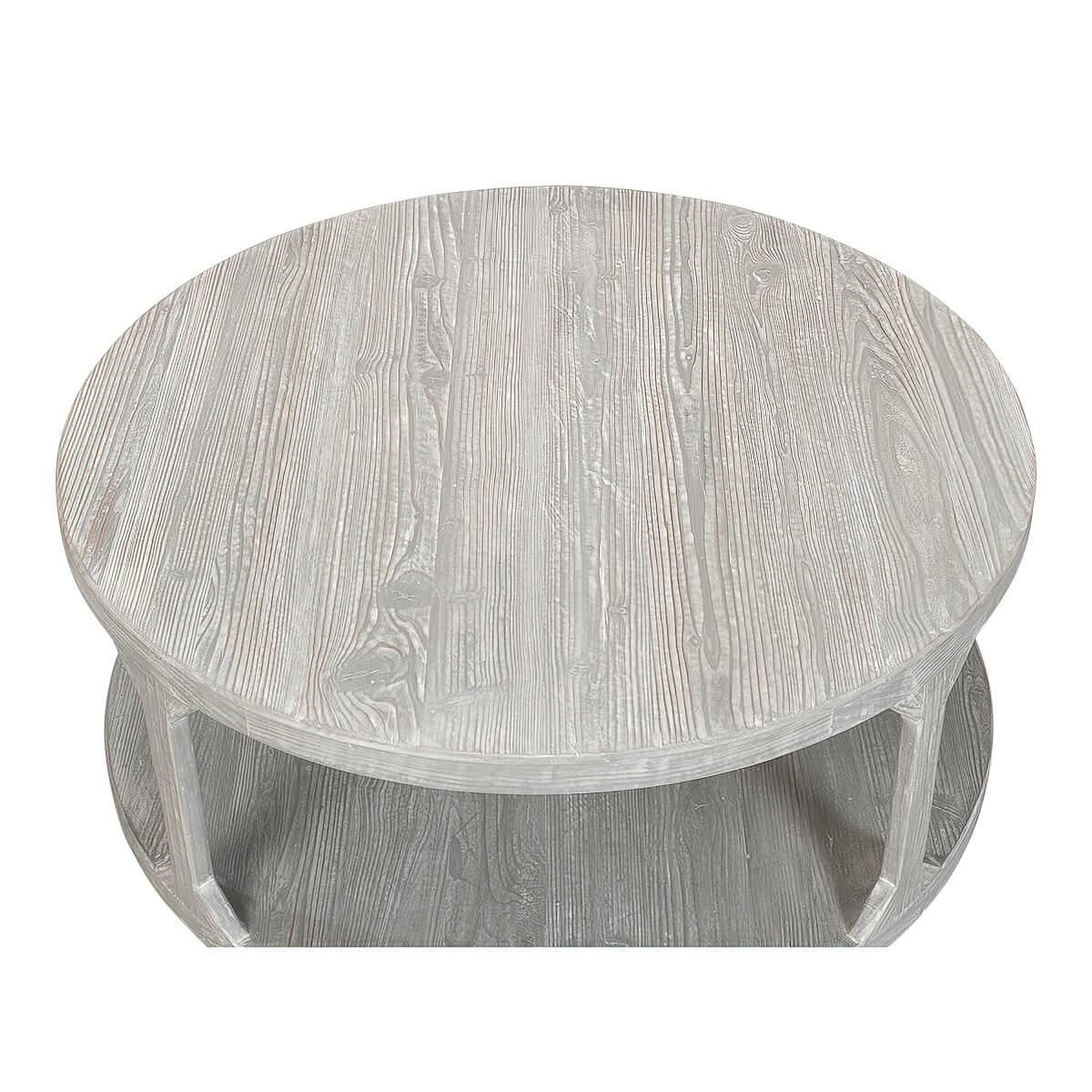 high quality round art coffee table charcoal gray