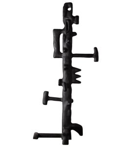 Organic Hand Carved Oiled Black Walnut Sculpture by Casey McCafferty