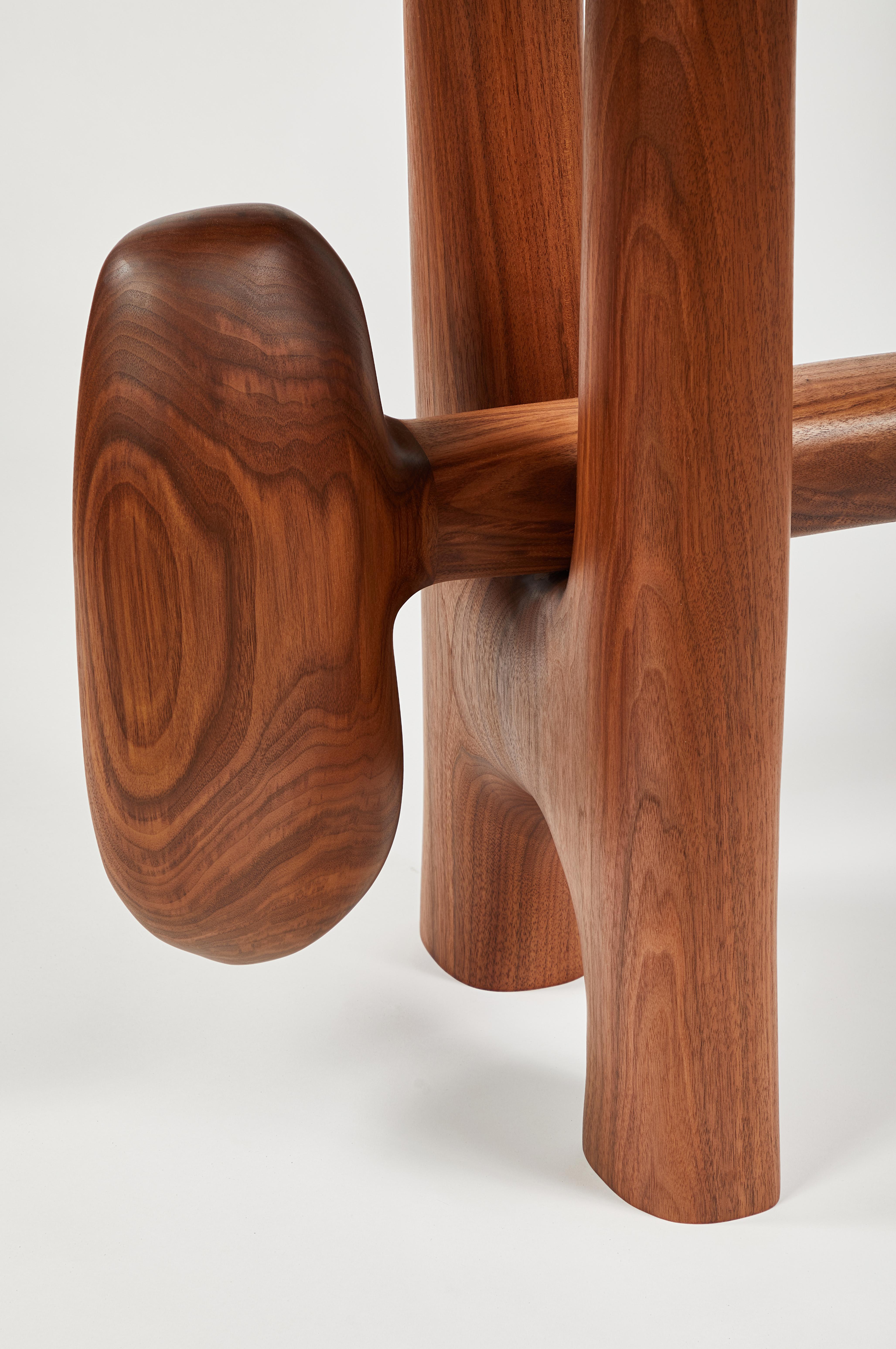 Organic hand carved sculptural entry table in bleached ash. Made in the USA by Casey McCafferty. 

Sculpture 004

This piece is a one of a kind, one of one. 

Available finishes:
Oiled black walnut, oiled white oak, bleached white oak,