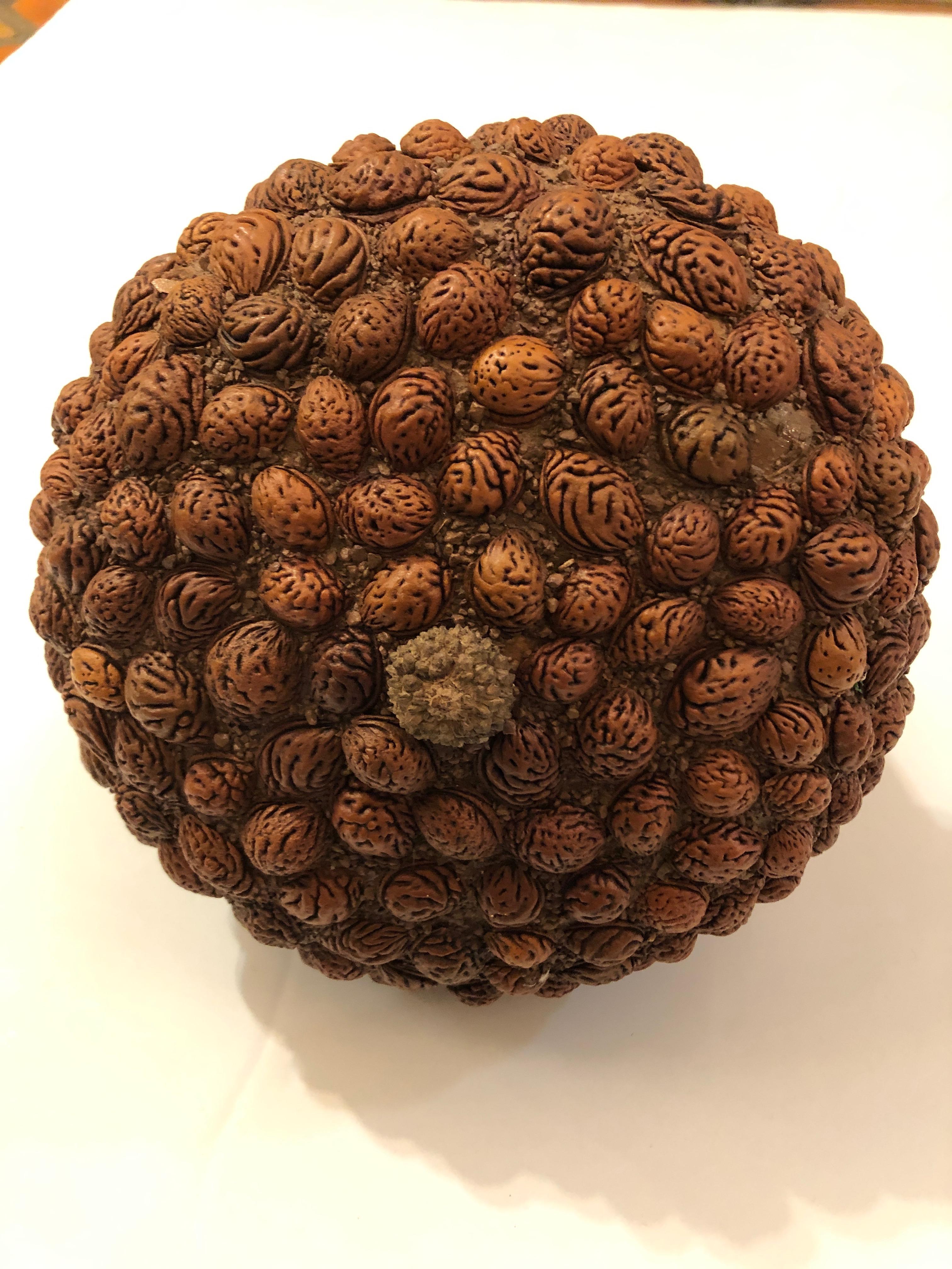 Arts and Crafts Organic Handmade Acorn Sculpture from Organic Material