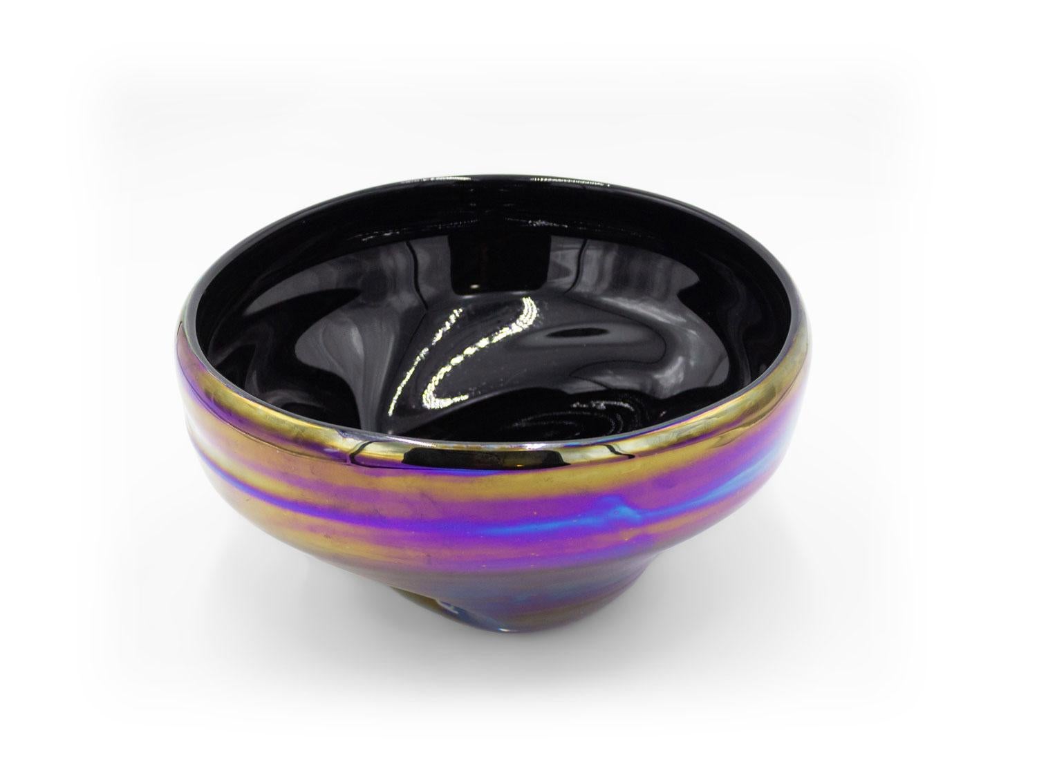 Americano Organic Iridescent Bowl in vendita