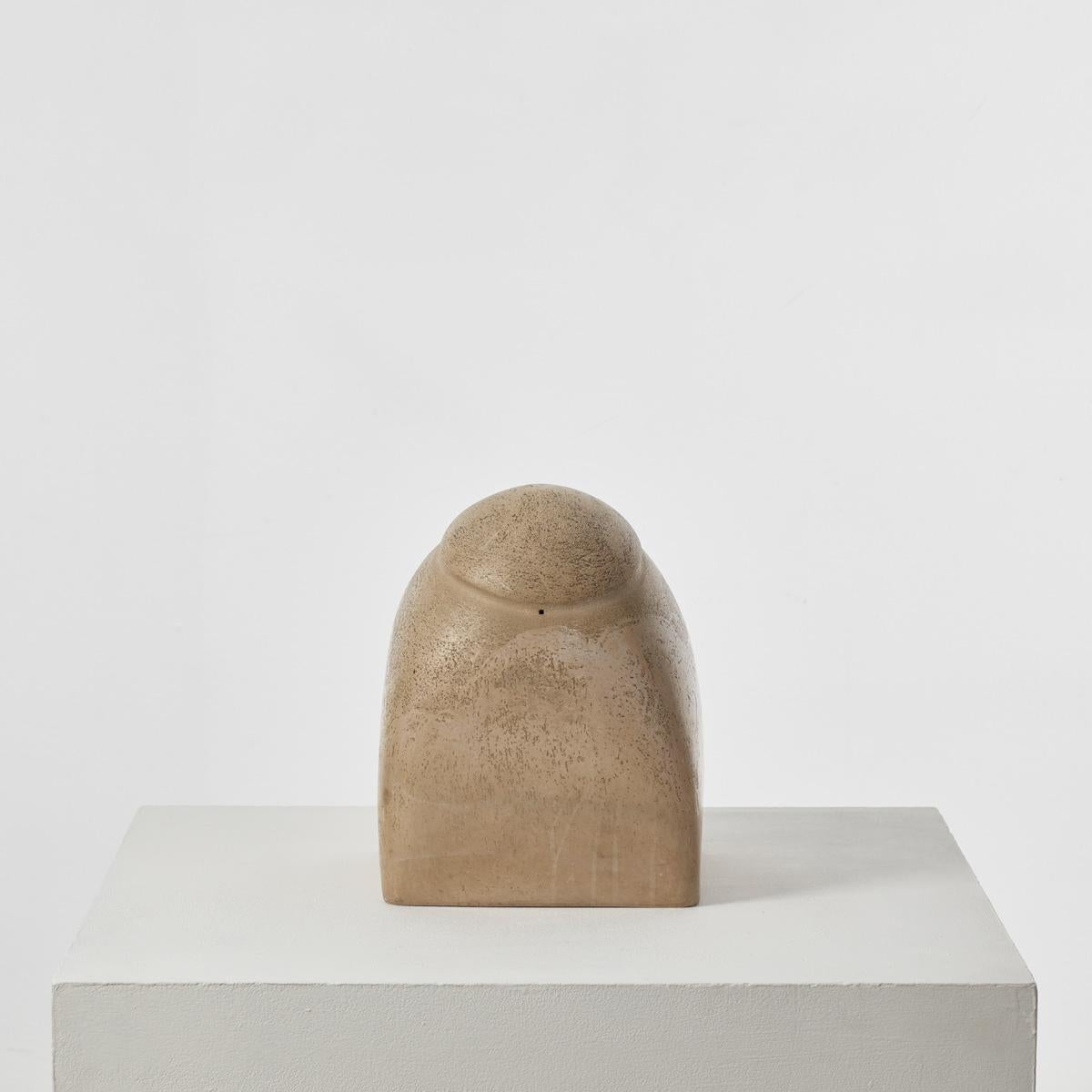 Plaster Organic Leaning Sculpture from the Private Collection of Sir Terence Conran, UK