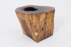 Organic, Live-Edge, Side Table, Walnut, Handmade By Logniture