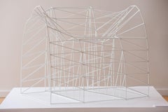 Organic Loop Wireframe Chair in Powder-Coated Stainless Steel by Julian Mayor