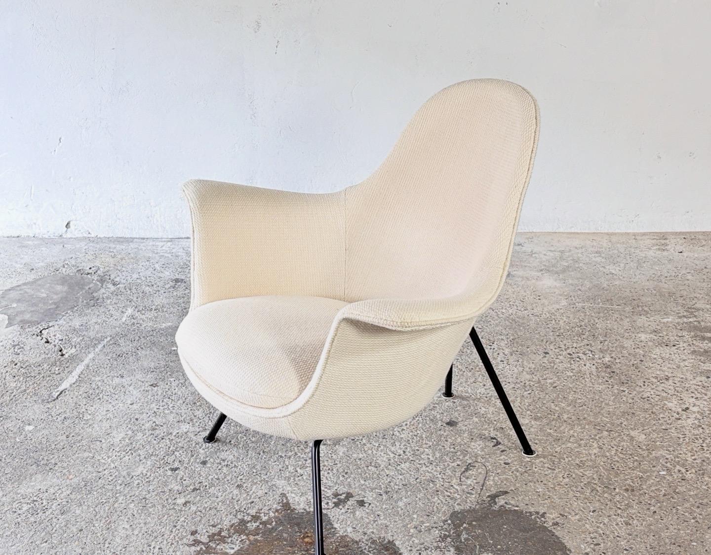 Organic Lounge chair designed by Hans Bellmann for Straessle & Soehne 1950ies For Sale 4