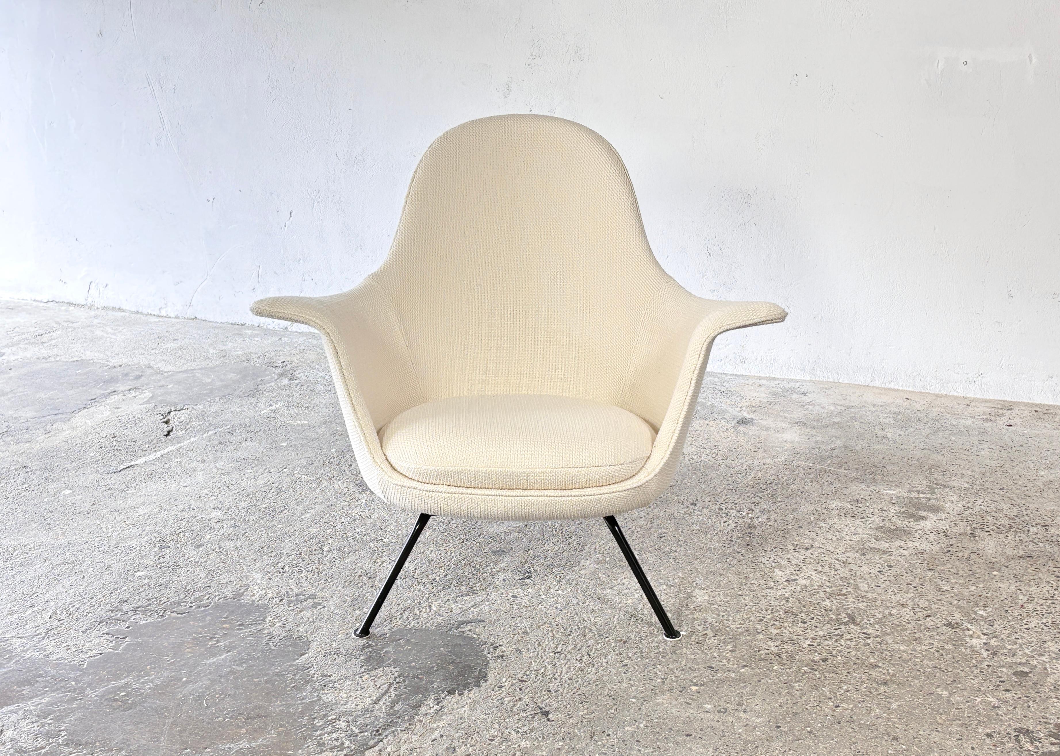 Mid-Century Modern Organic Lounge chair designed by Hans Bellmann for Straessle & Soehne 1950ies For Sale