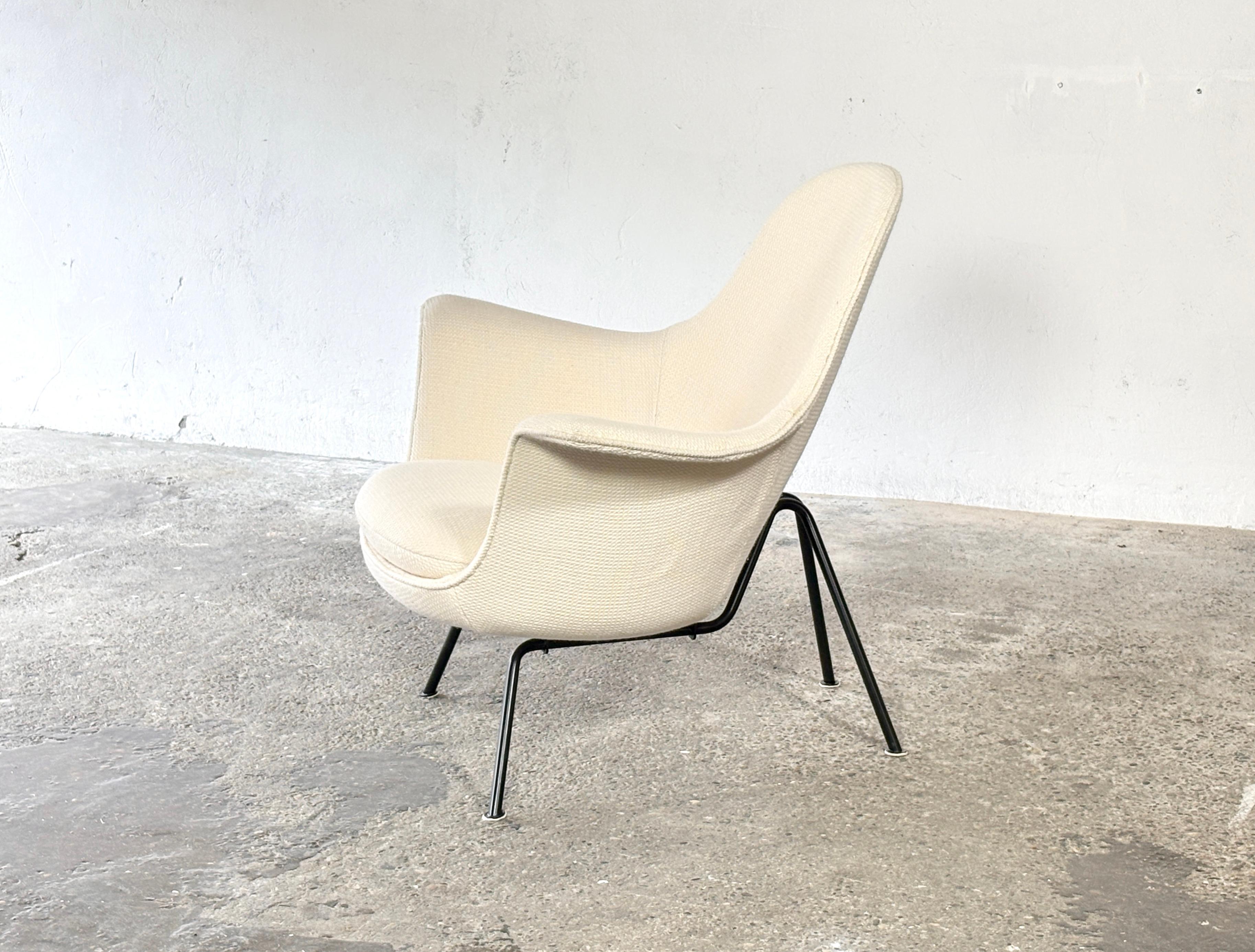Organic Lounge chair designed by Hans Bellmann for Straessle & Soehne 1950ies For Sale 2