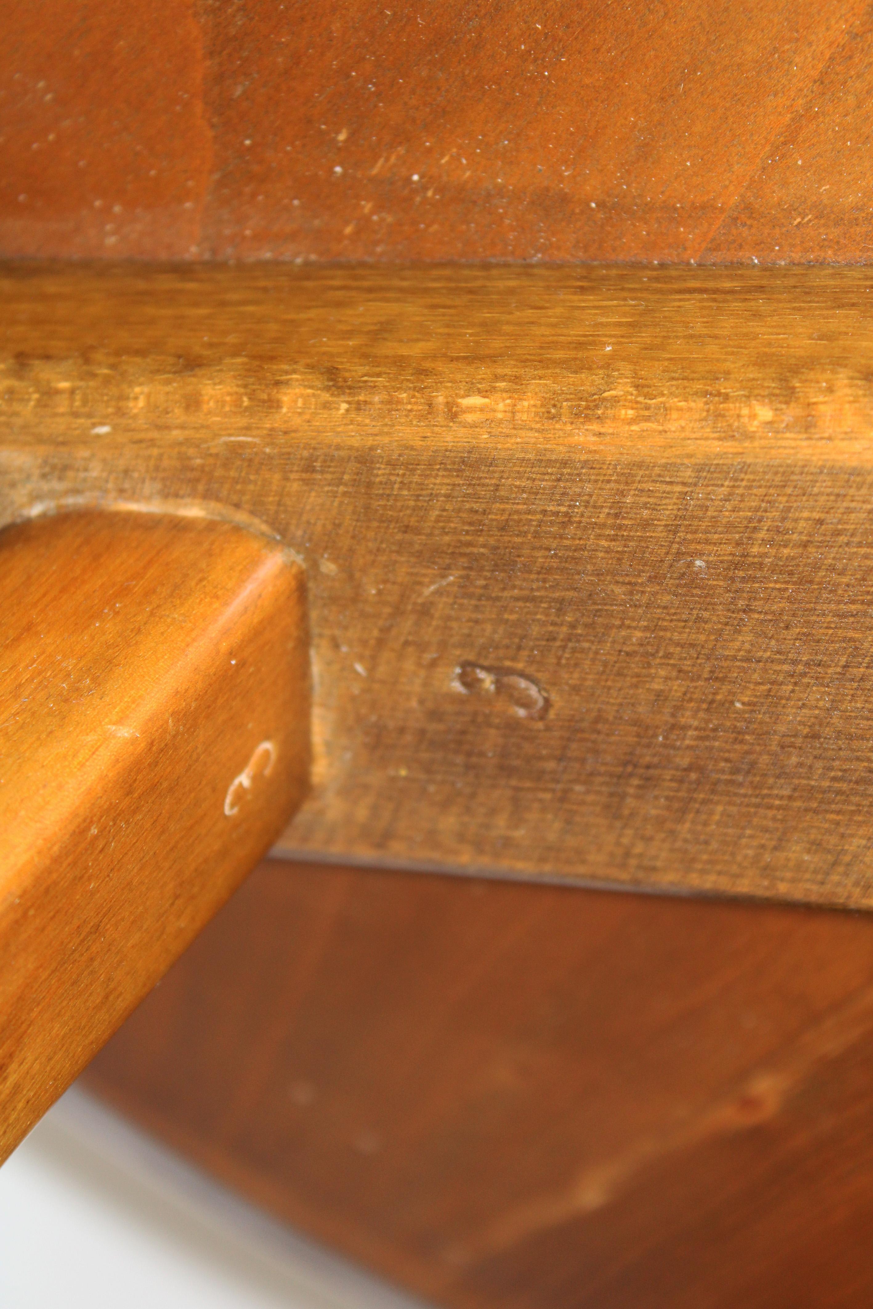 Organic Marquetry shaped coffee Table Buchschmid & Gretaux Germany 1950's For Sale 9
