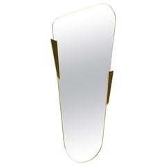 Organic Mid-Century Mirror Asymmetrical Shape 50s - 60s, Italy