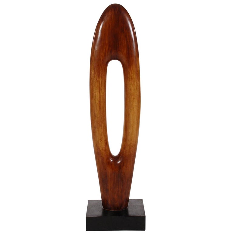 Organic MidCentury Modern FreeForm Abstract Table Sculpture at 1stDibs