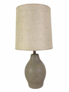 Organic Mid-Century Modern Martz Ceramic Table Lamp