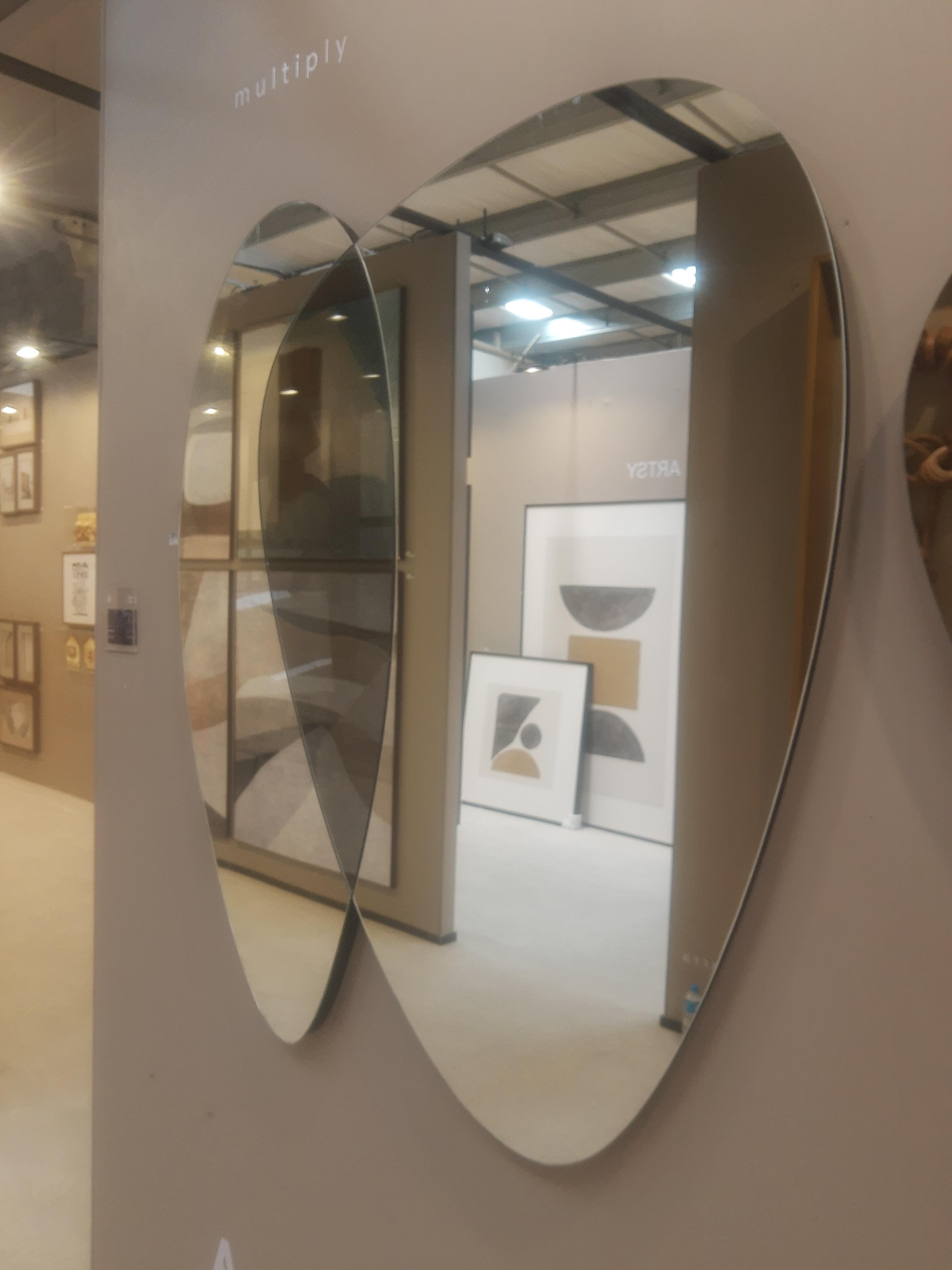 XXI secolo e contemporaneo Specchio organico Multiply Golden 2 in vendita