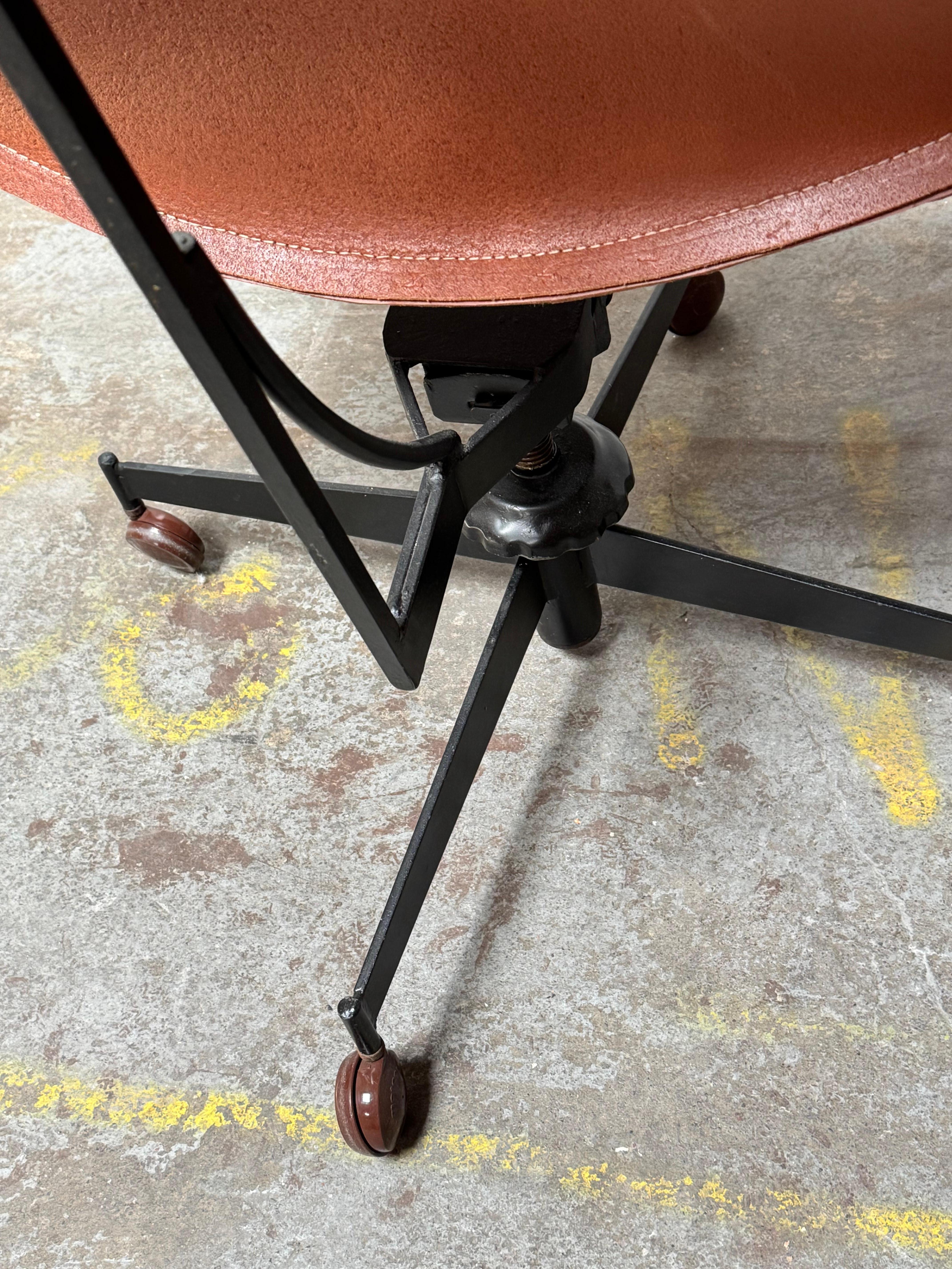 Organic Modern Adjustable Office / Home Sling Chair by William Katavolos in vendita 2