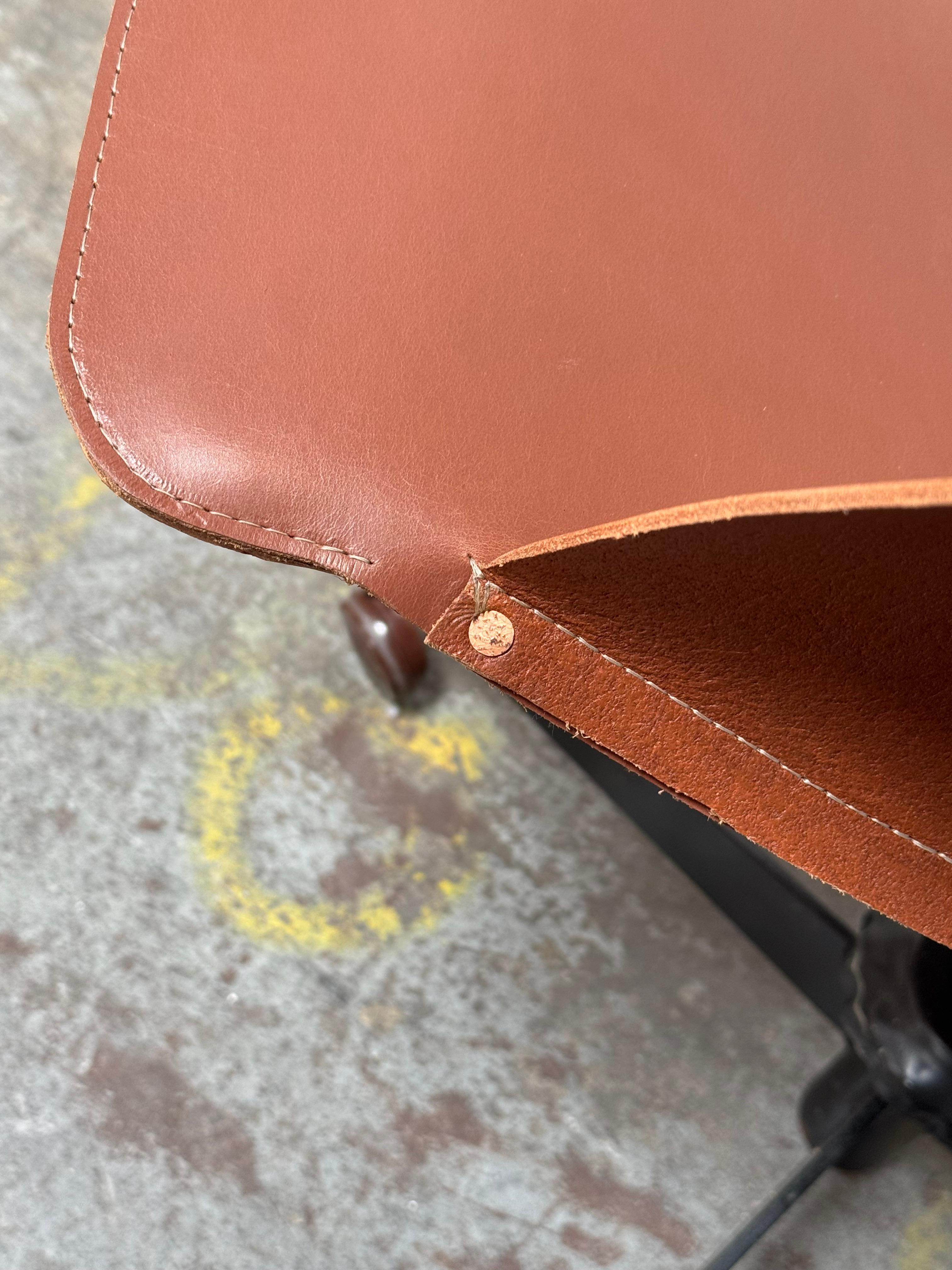 Metà XX secolo Organic Modern Adjustable Office / Home Sling Chair by William Katavolos in vendita