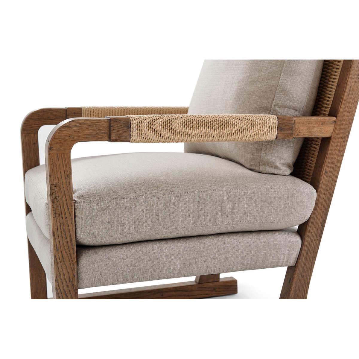 Contemporary Organic Modern Armchair